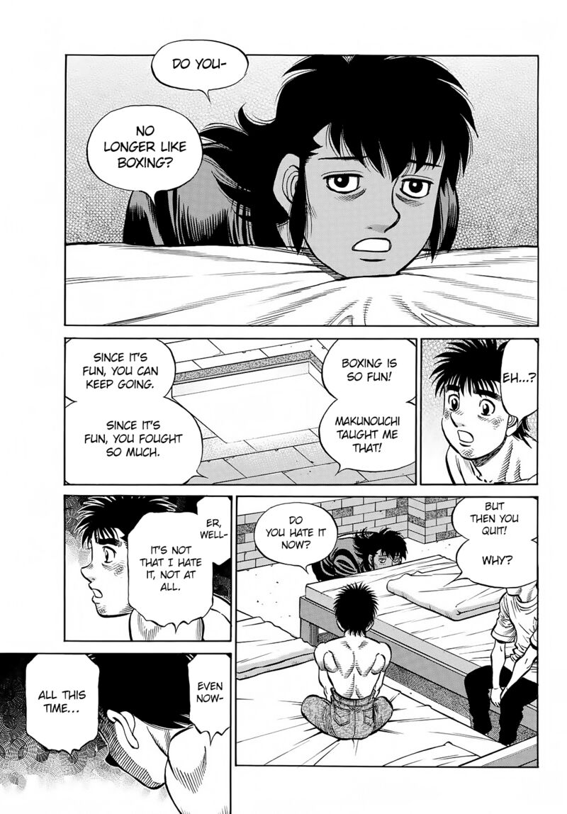 Hajime no Ippo Chapter 1387 - Page 9