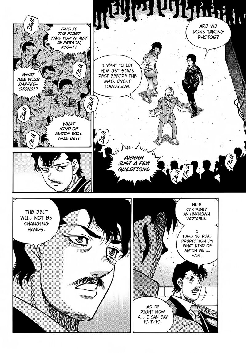 Hajime no Ippo Chapter 1388 - Page 12