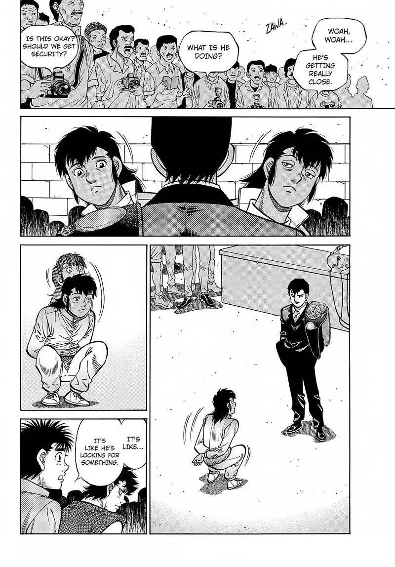 Hajime no Ippo Chapter 1389 - Page 2