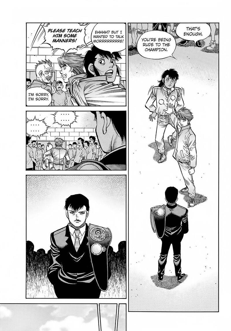 Hajime no Ippo Chapter 1389 - Page 5
