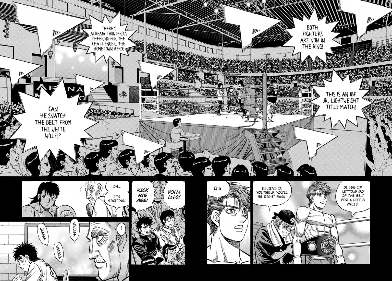 Hajime no Ippo Chapter 1390 - Page 4