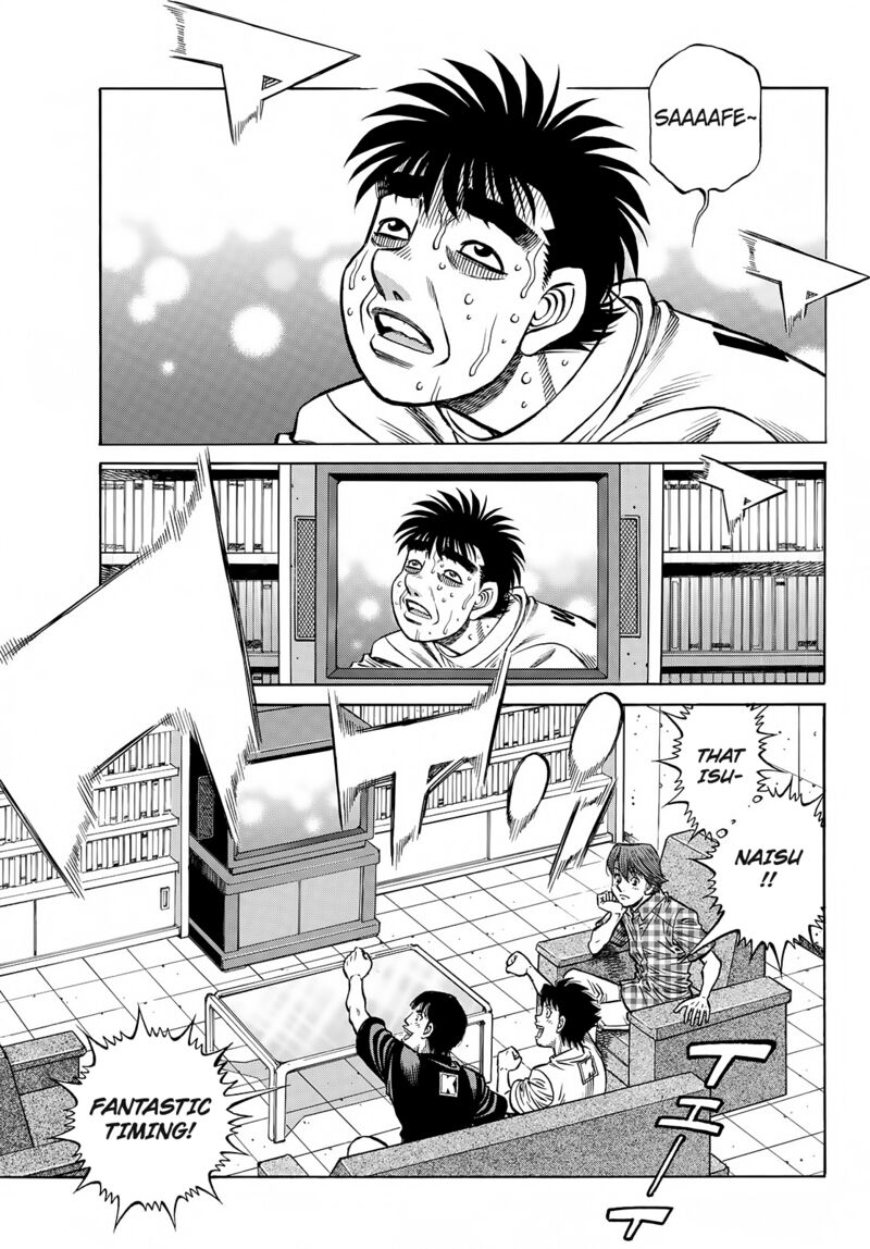Hajime no Ippo Chapter 1396 - Page 13