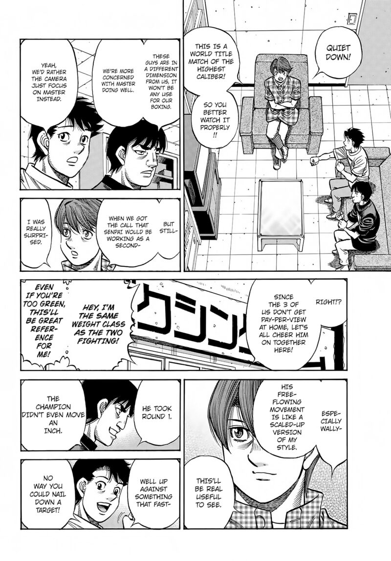 Hajime no Ippo Chapter 1396 - Page 14