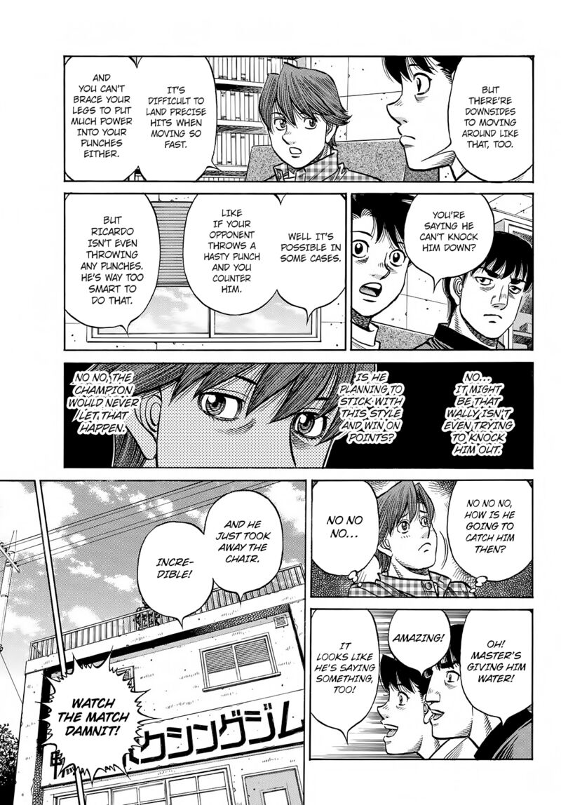 Hajime no Ippo Chapter 1396 - Page 15