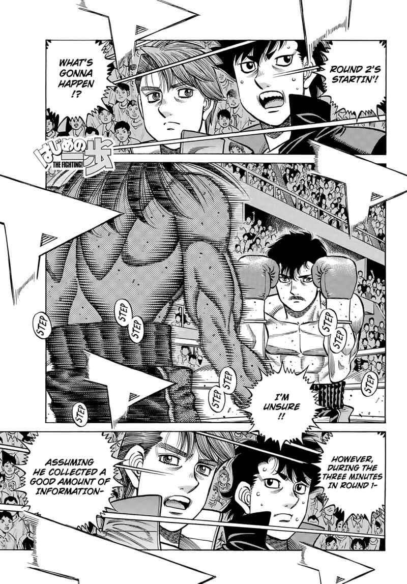 Hajime no Ippo Chapter 1397 - Page 1