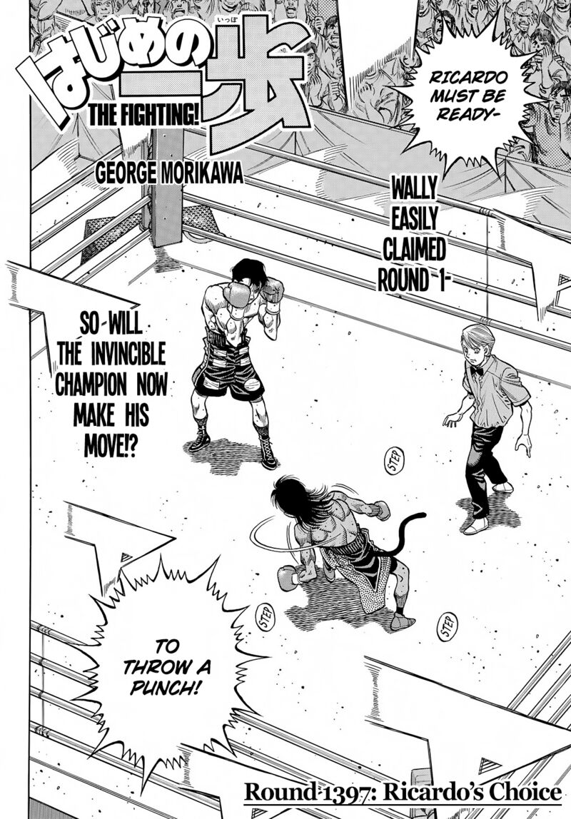 Hajime no Ippo Chapter 1397 - Page 2