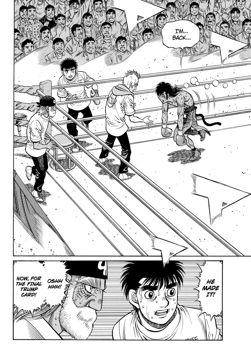 Hajime no Ippo Chapter 1406 - Page 2
