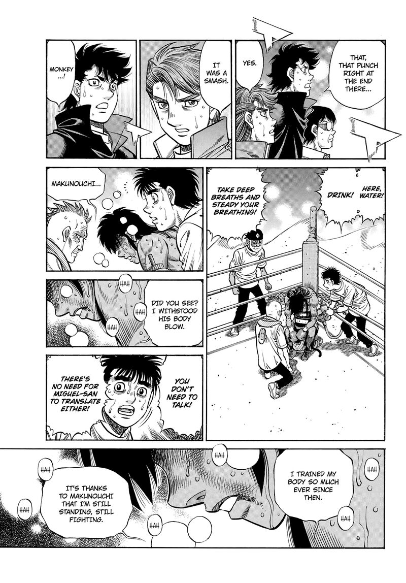 Hajime no Ippo Chapter 1406 - Page 3