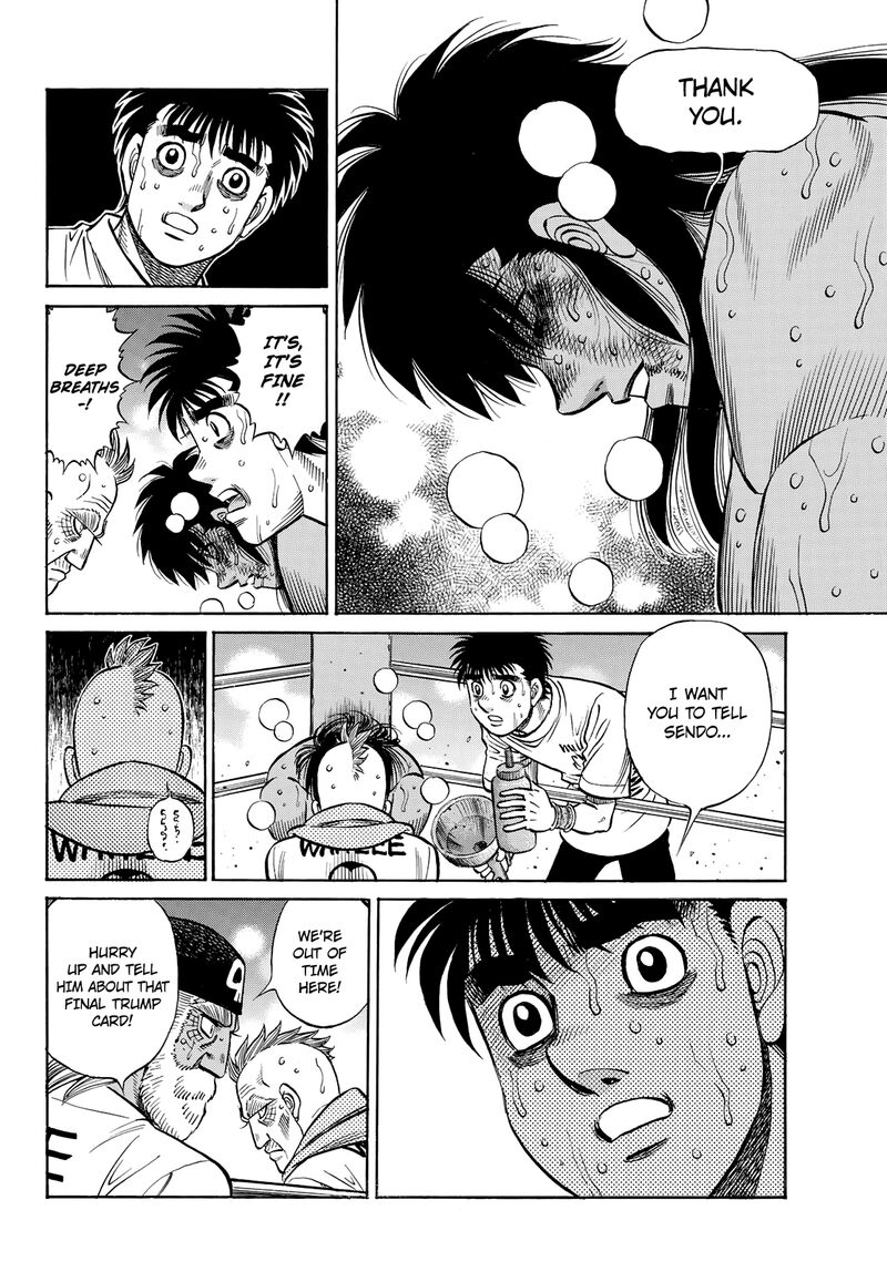 Hajime no Ippo Chapter 1406 - Page 4