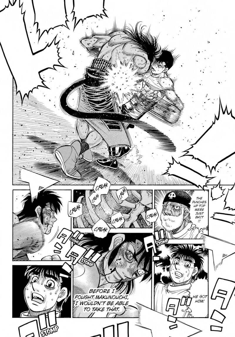 Hajime no Ippo Chapter 1408 - Page 4