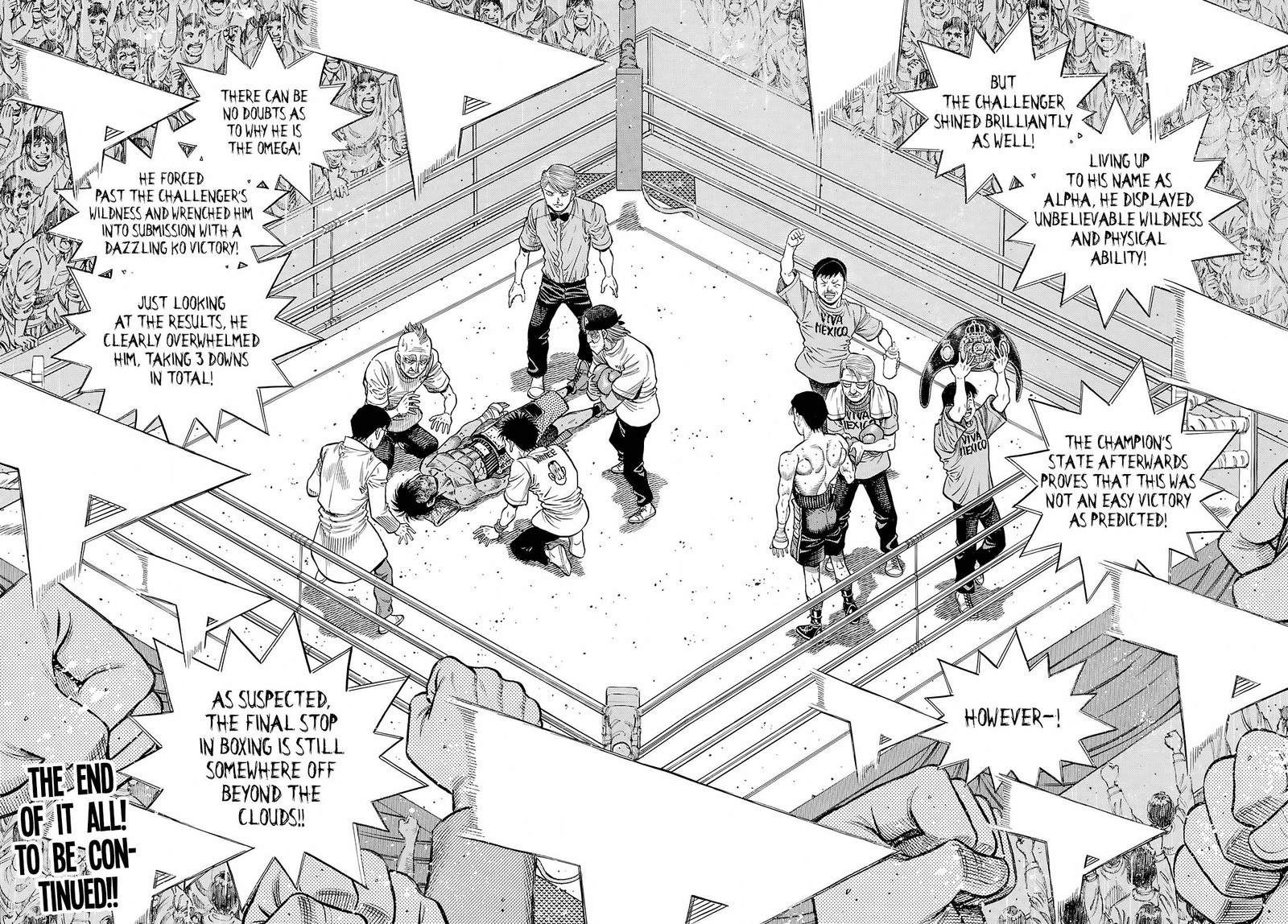 Hajime no Ippo Chapter 1410 - Page 14