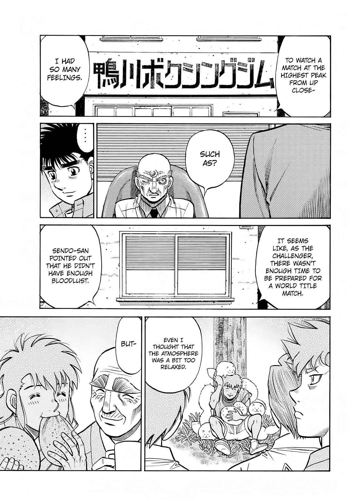 Hajime no Ippo Chapter 1412 - Page 9