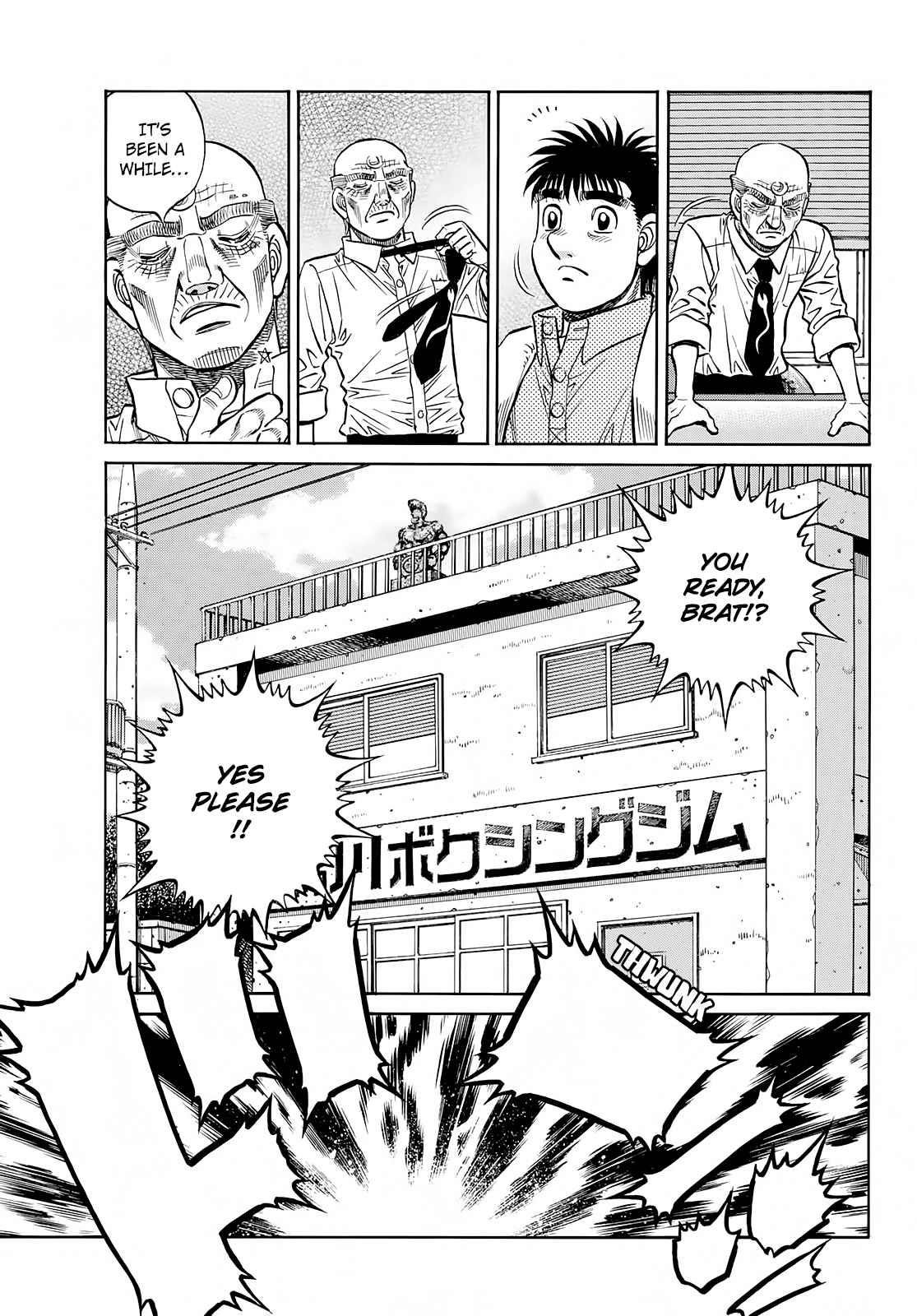Hajime no Ippo Chapter 1413 - Page 3