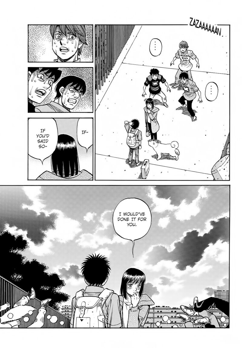 Hajime no Ippo Chapter 1414 - Page 3