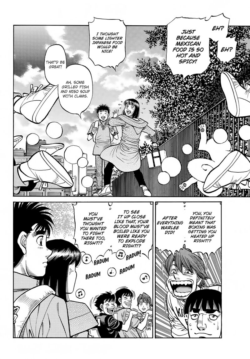 Hajime no Ippo Chapter 1414 - Page 4