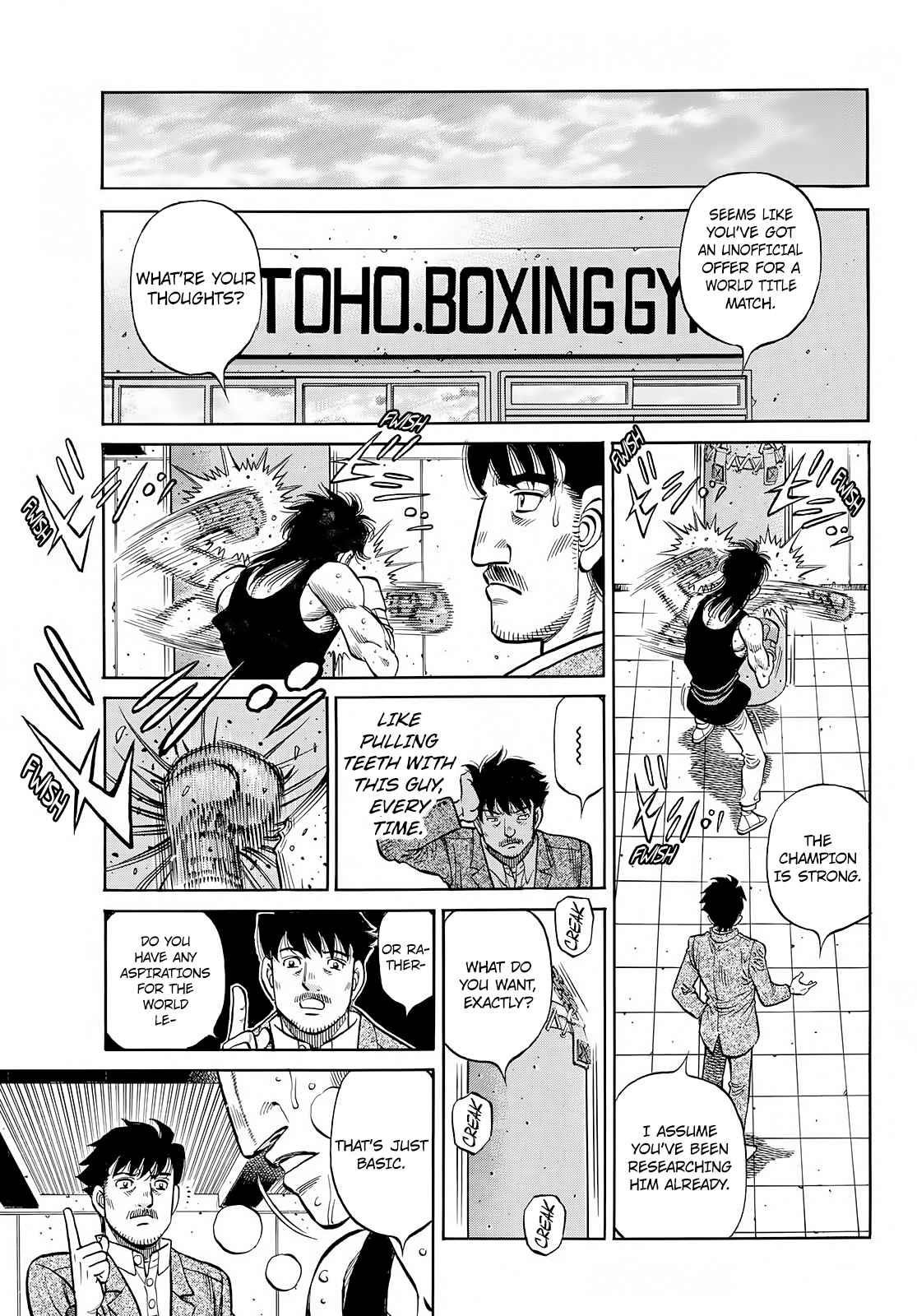 Hajime no Ippo Chapter 1416 - Page 15