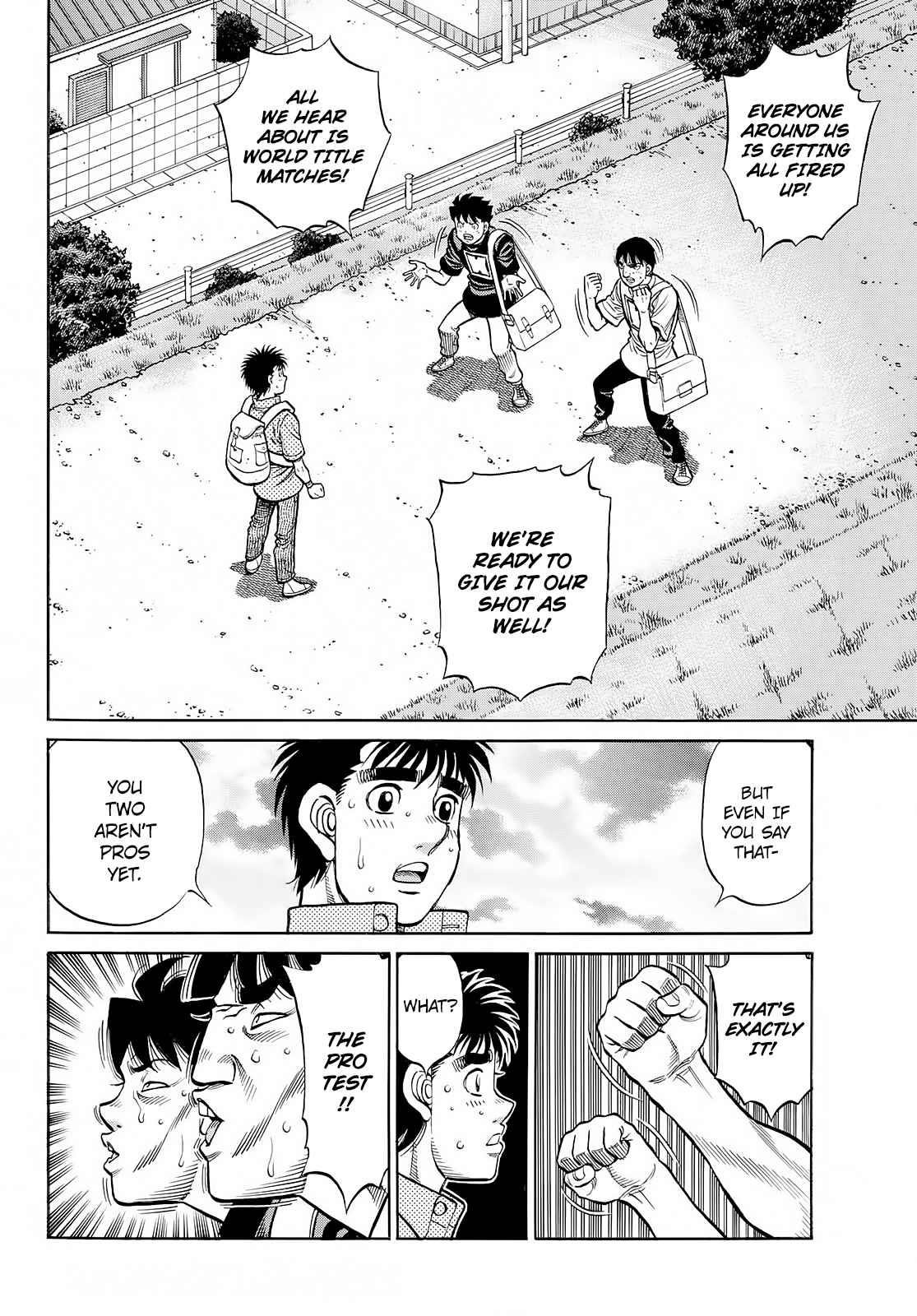 Hajime no Ippo Chapter 1416 - Page 4