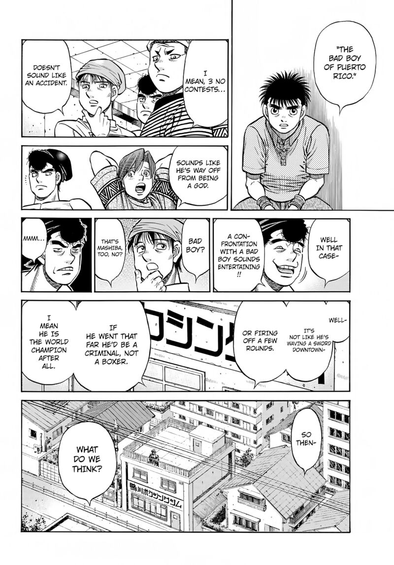 Hajime no Ippo Chapter 1418 - Page 6