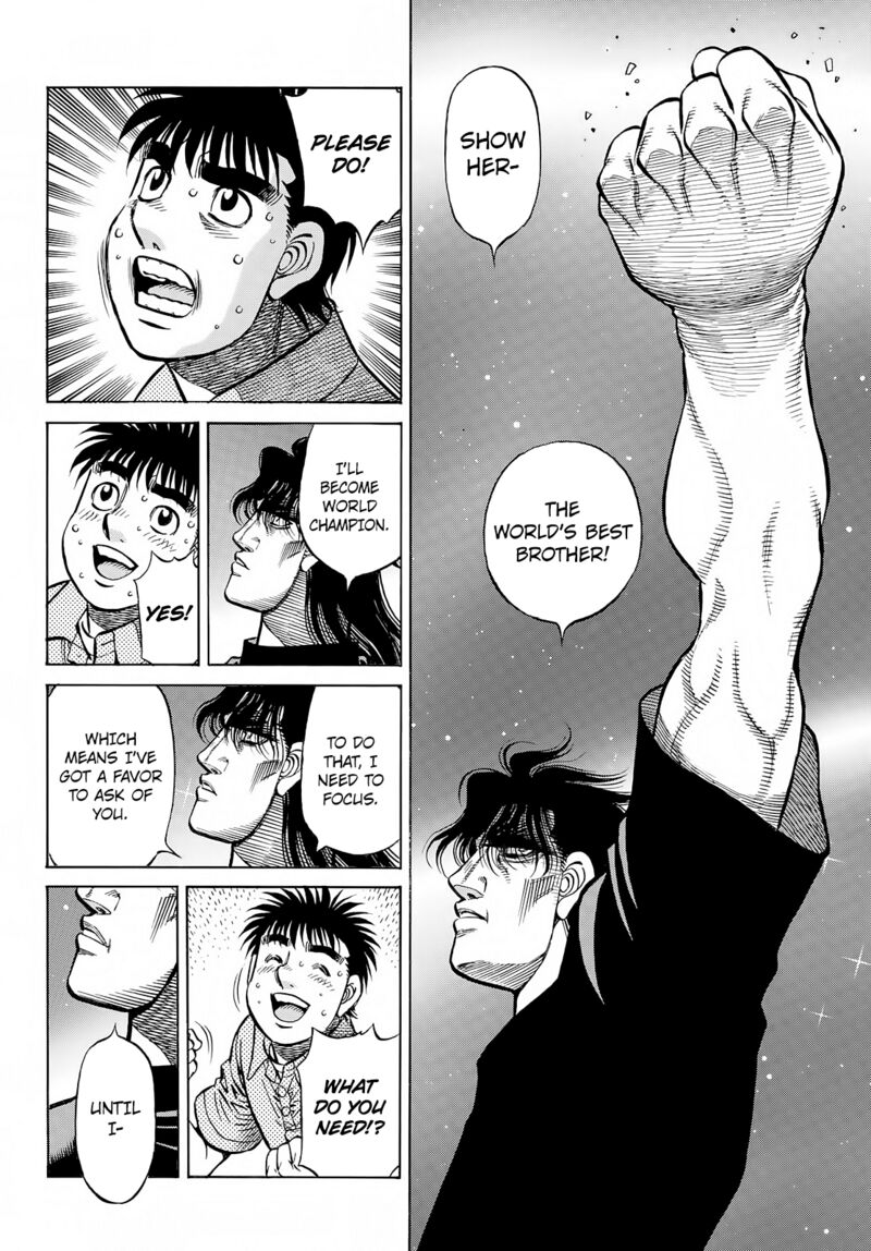 Hajime no Ippo Chapter 1422 - Page 12