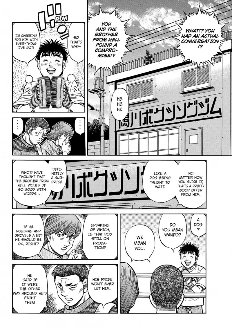 Hajime no Ippo Chapter 1423 - Page 4