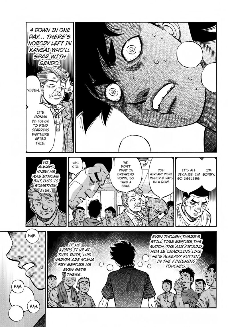 Hajime no Ippo Chapter 1423 - Page 7