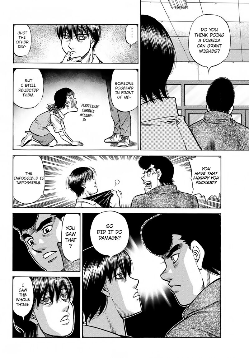 Hajime no Ippo Chapter 1425 - Page 14