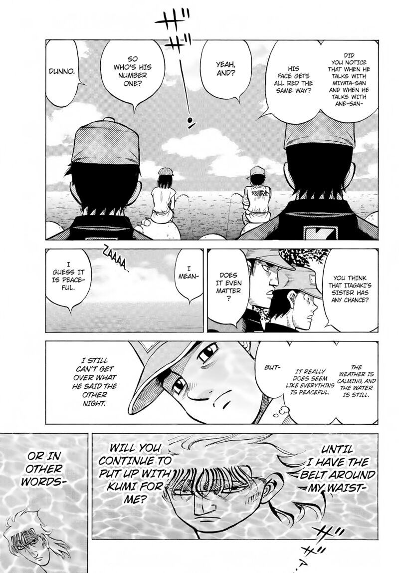Hajime no Ippo Chapter 1428 - Page 5
