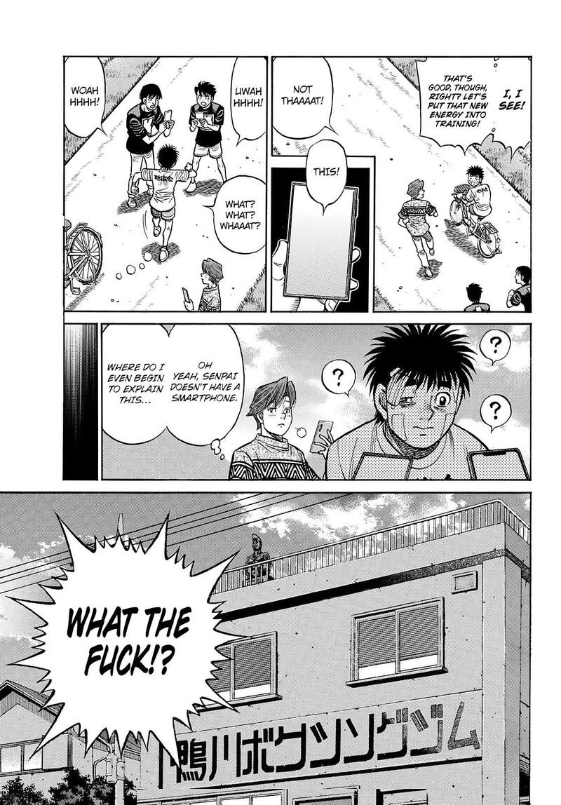 Hajime no Ippo Chapter 1441 - Page 3