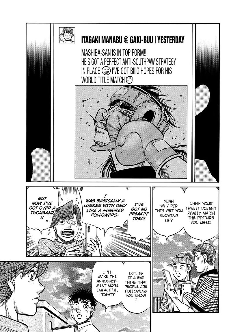 Hajime no Ippo Chapter 1441 - Page 5