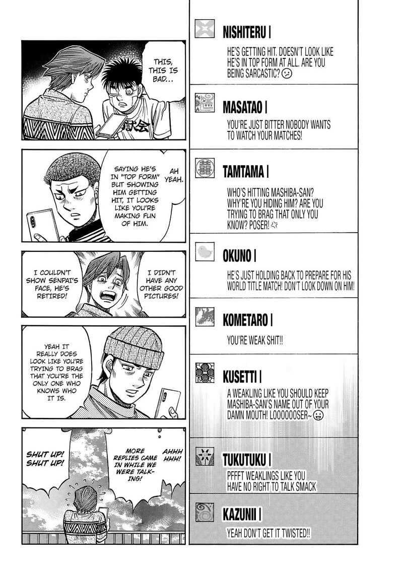 Hajime no Ippo Chapter 1441 - Page 6