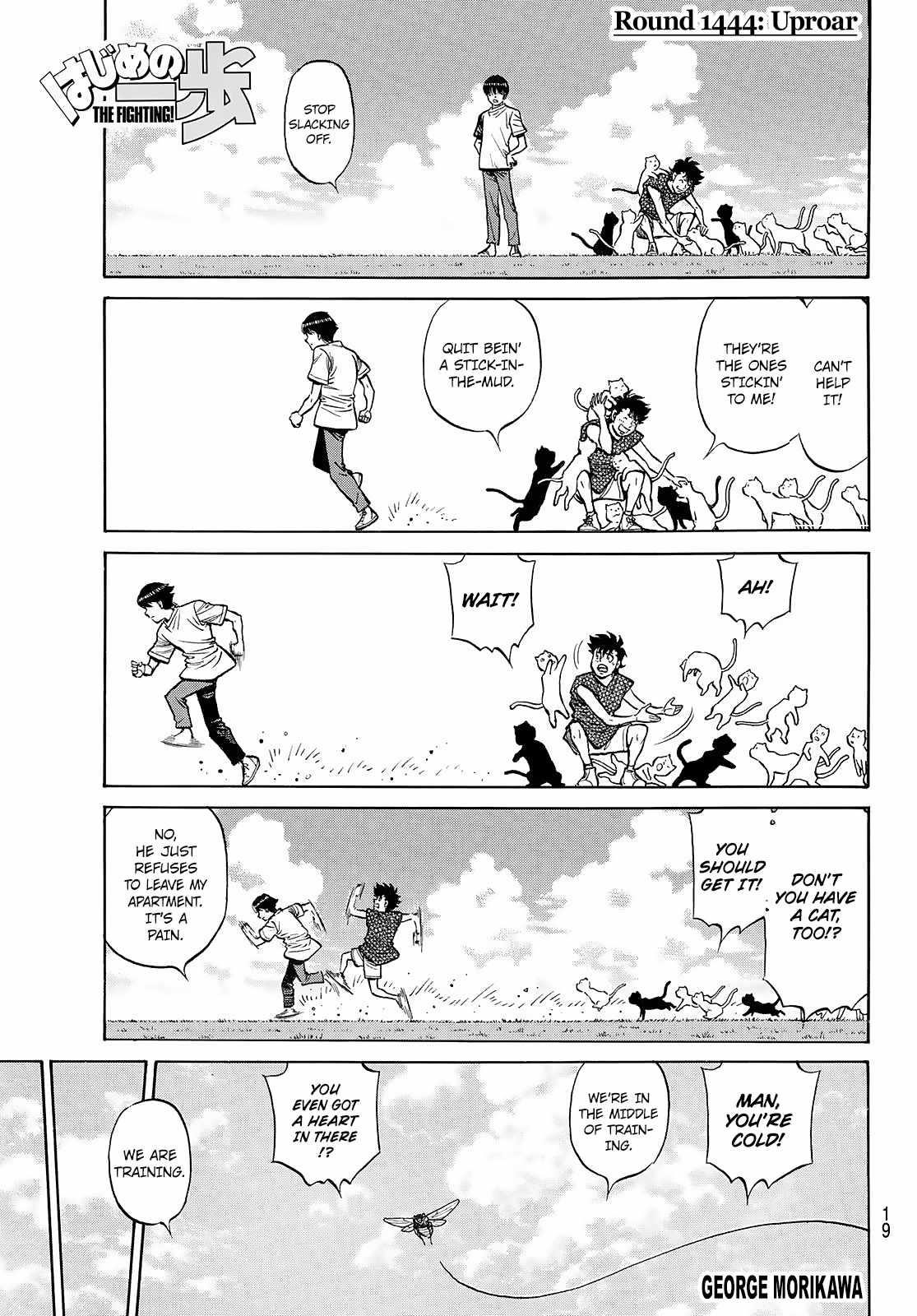 Hajime no Ippo Chapter 1444 - Page 3