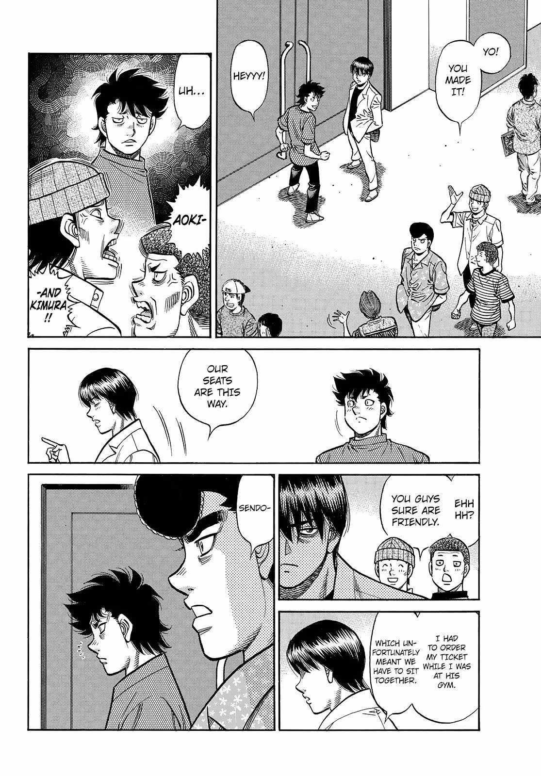 Hajime no Ippo Chapter 1450 - Page 2
