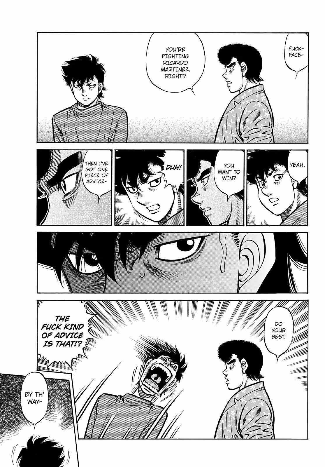 Hajime no Ippo Chapter 1450 - Page 3