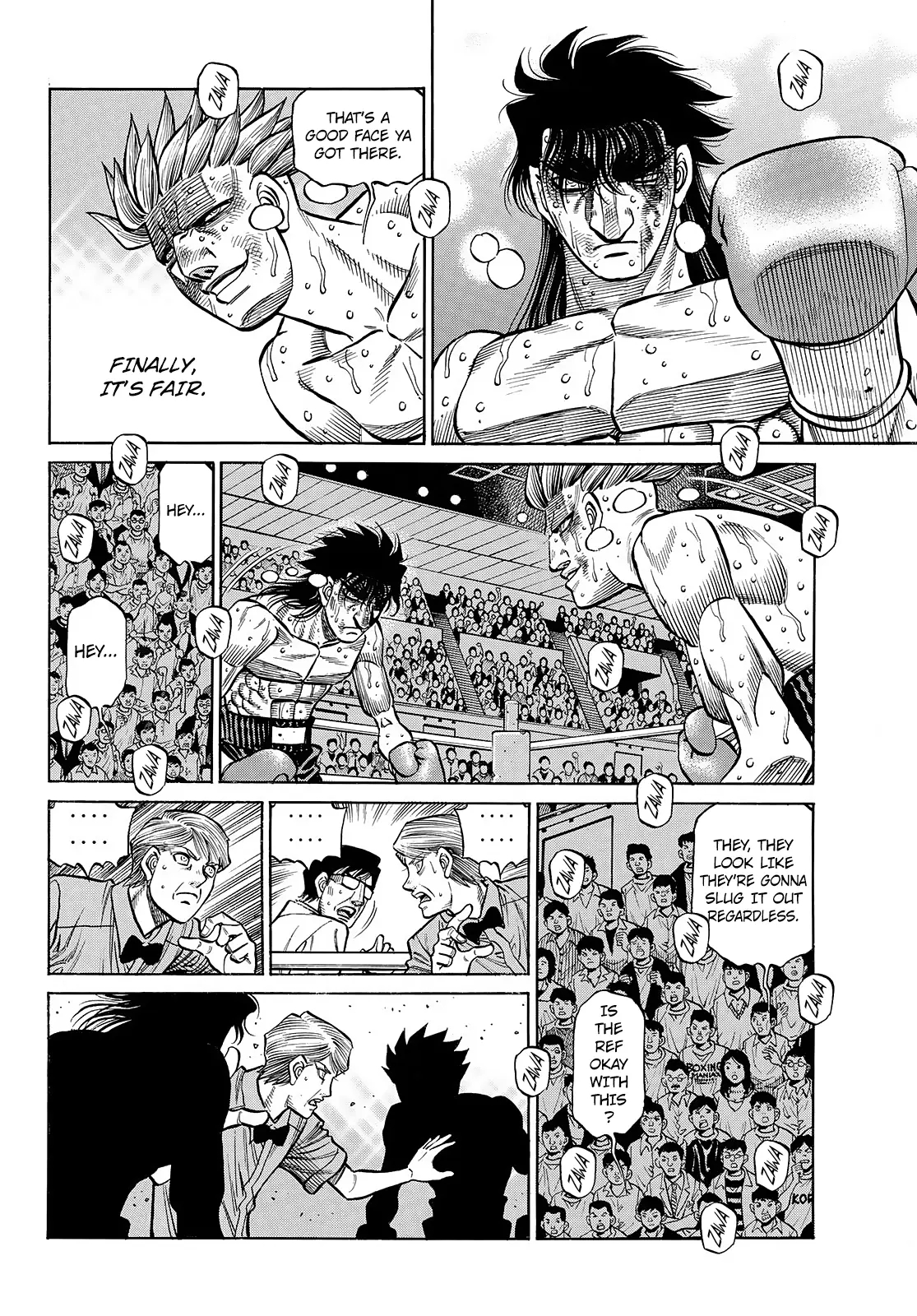 Hajime no Ippo Chapter 1464 - Page 12
