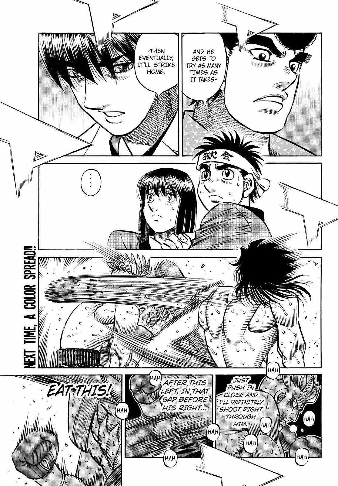 Hajime no Ippo Chapter 1470 - Page 12