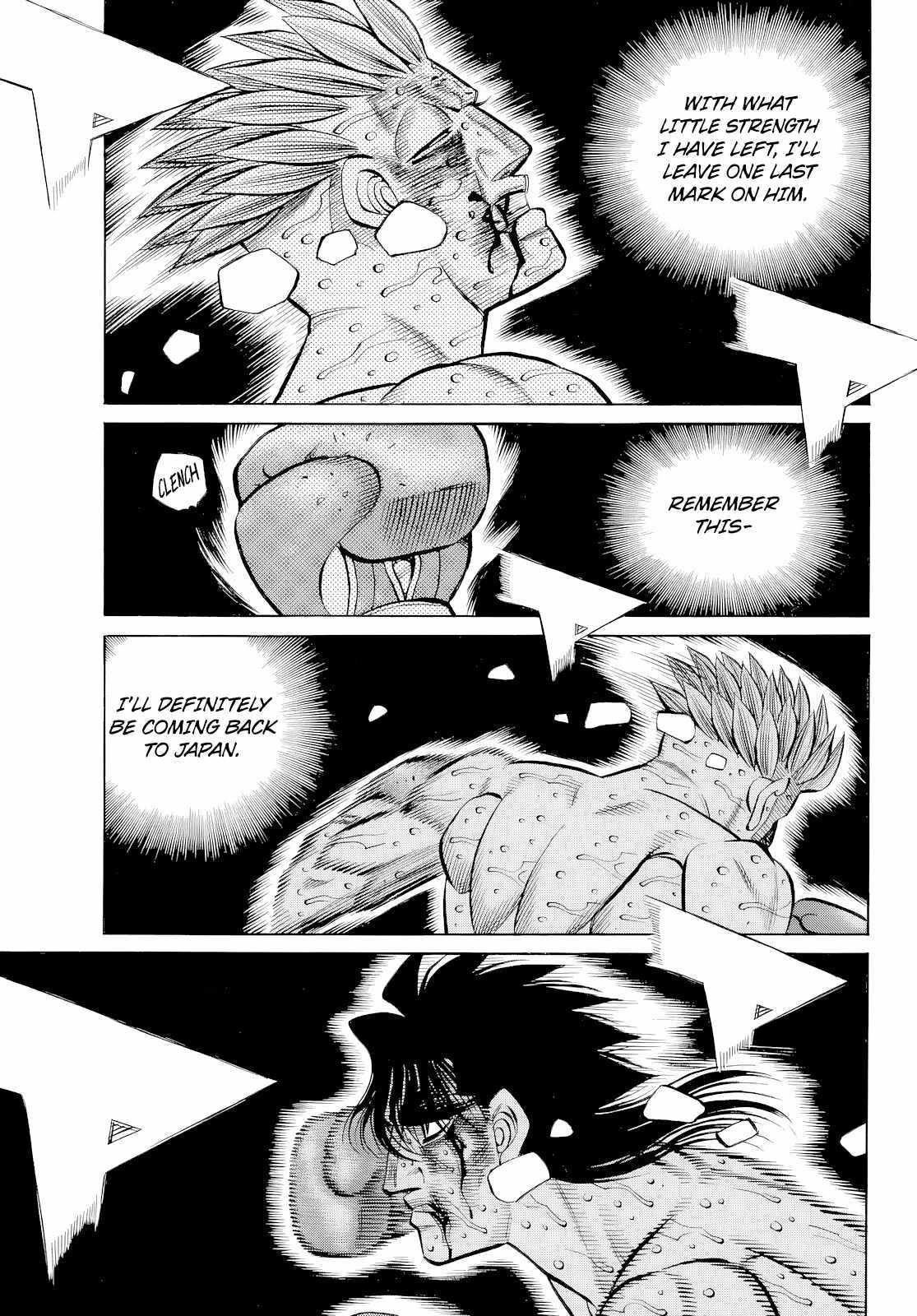 Hajime no Ippo Chapter 1480 - Page 1