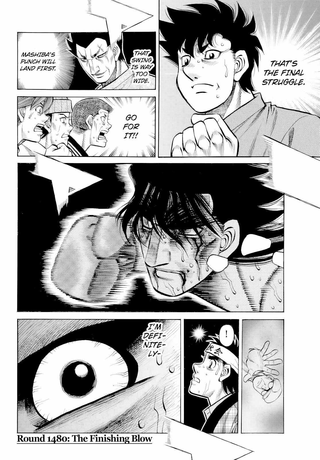 Hajime no Ippo Chapter 1480 - Page 3