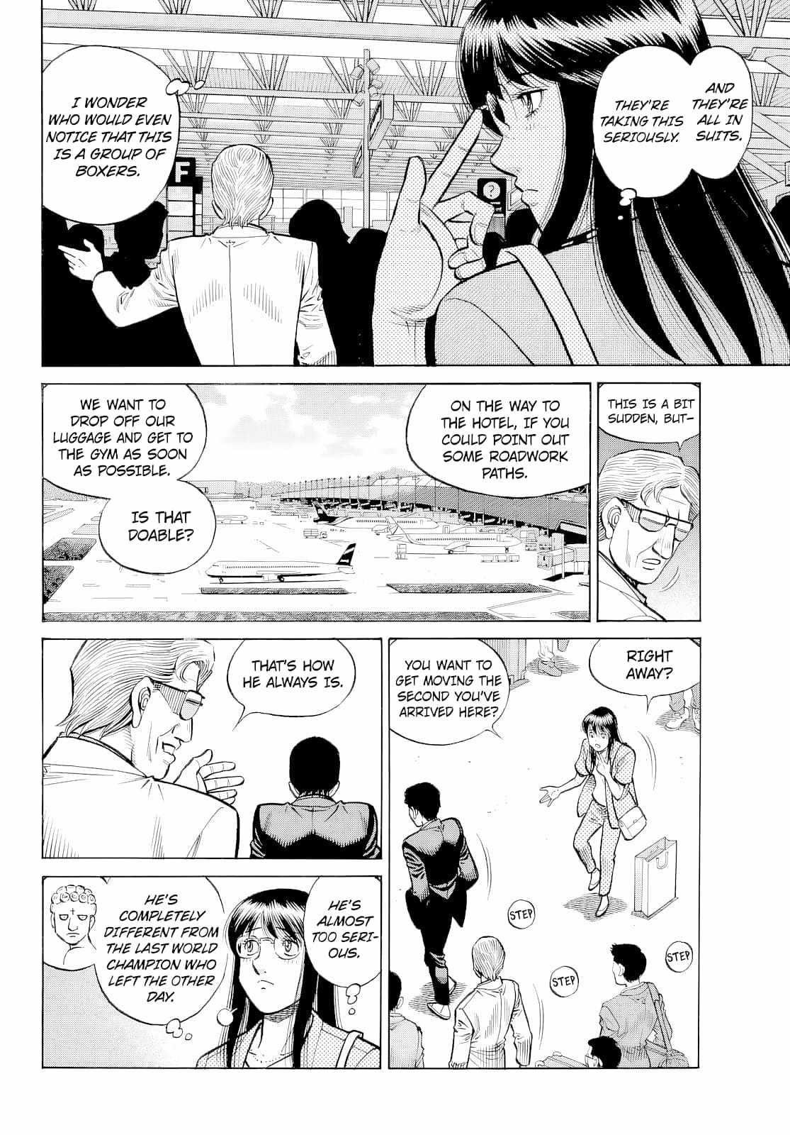 Hajime no Ippo Chapter 1485 - Page 4