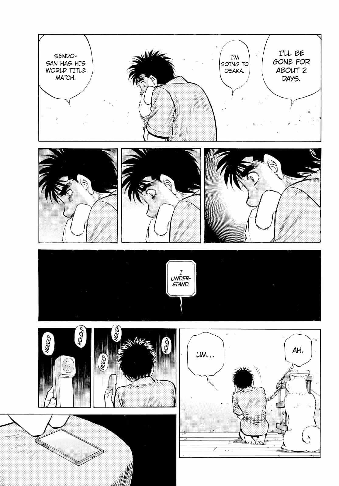 Hajime no Ippo Chapter 1485 - Page 9