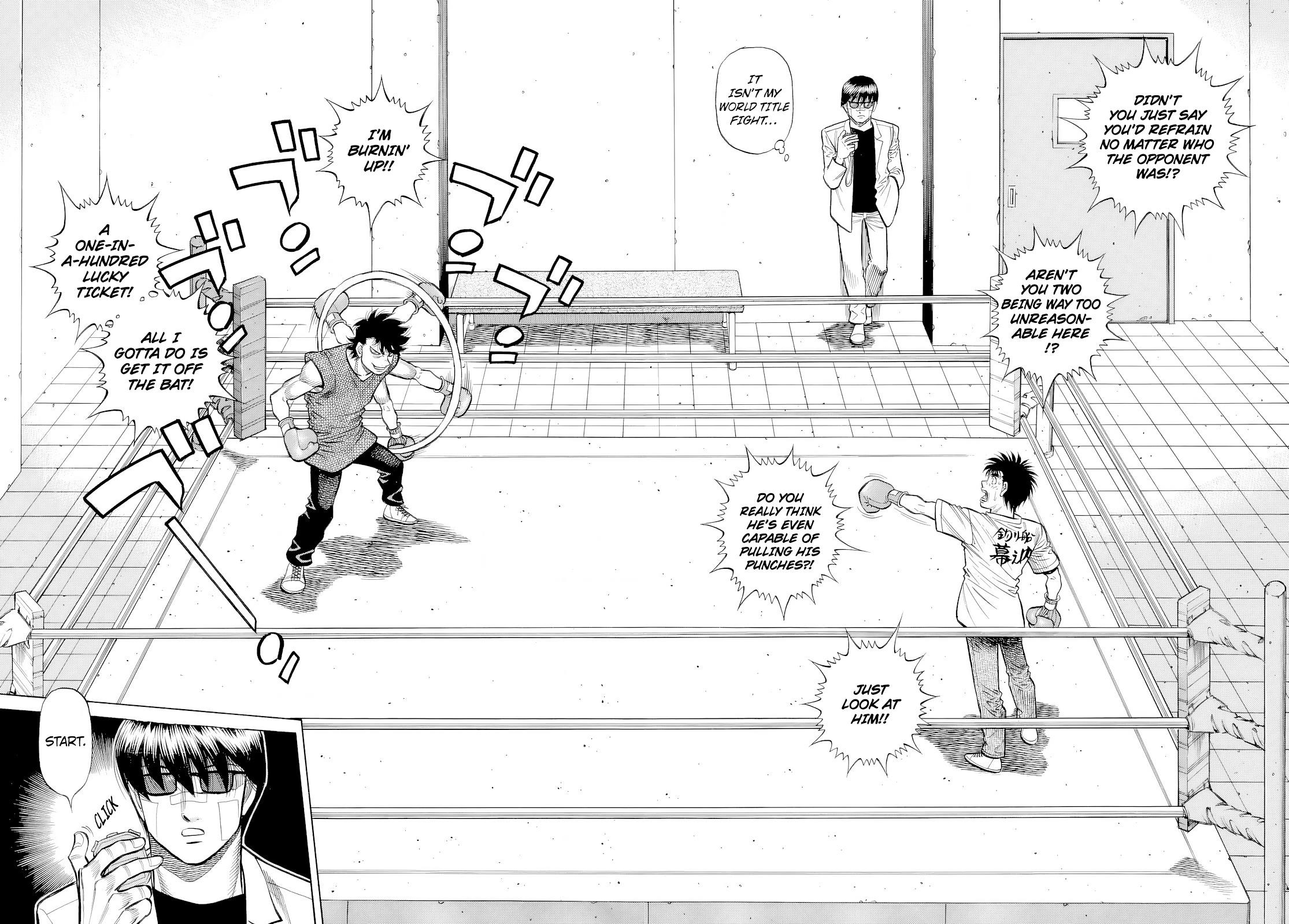 Hajime no Ippo Chapter 1489 - Page 8