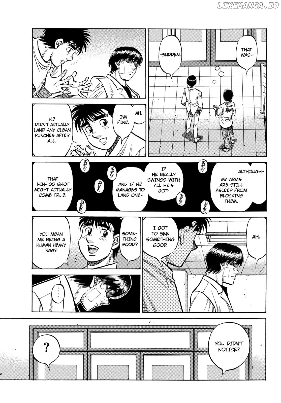 Hajime no Ippo Chapter 1491 - Page 8