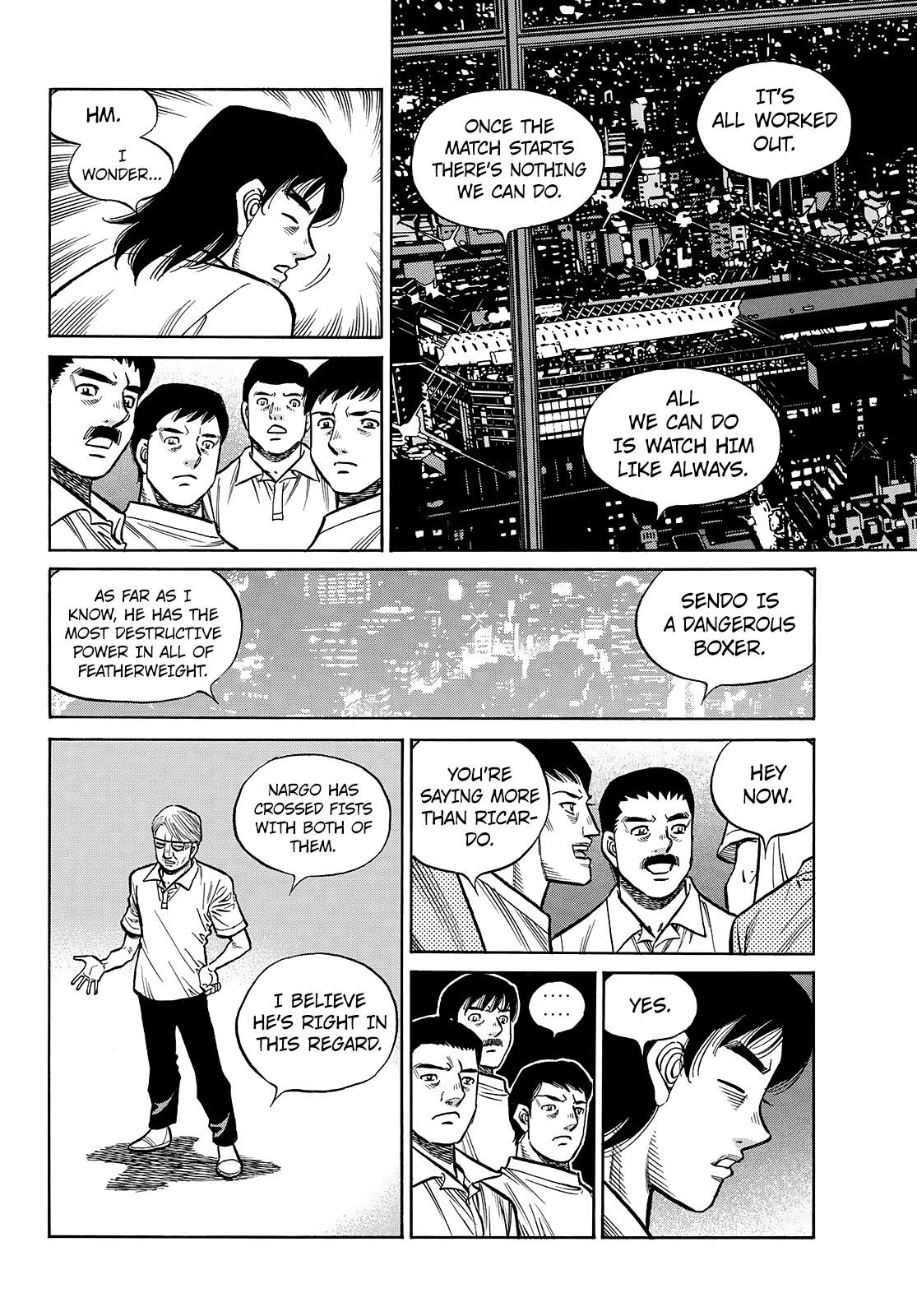 Hajime no Ippo Chapter 1492 - Page 4