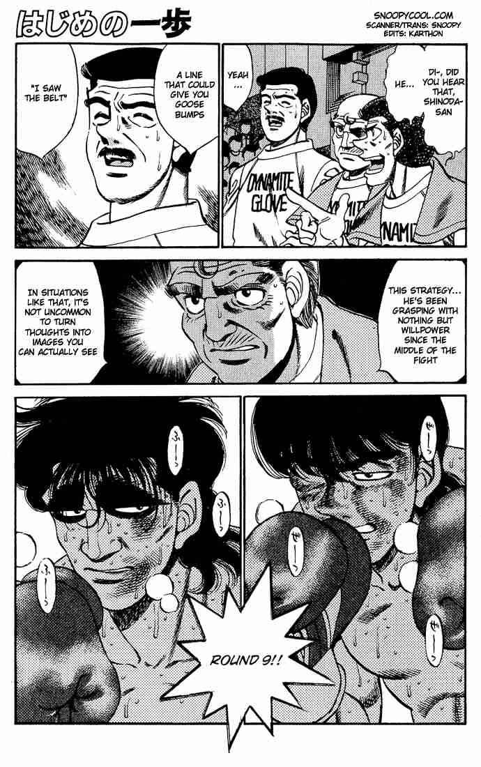 Hajime no Ippo Chapter 285 - Page 1
