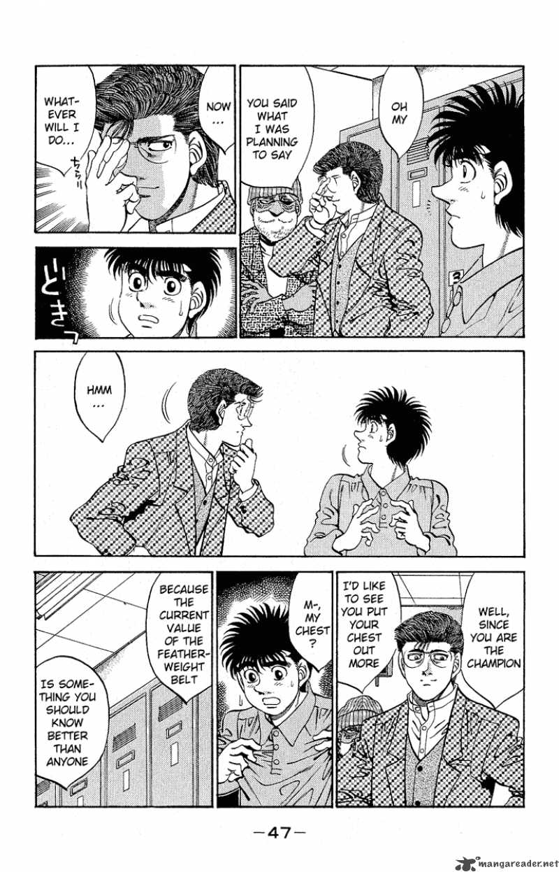 Hajime no Ippo Chapter 299 - Page 5