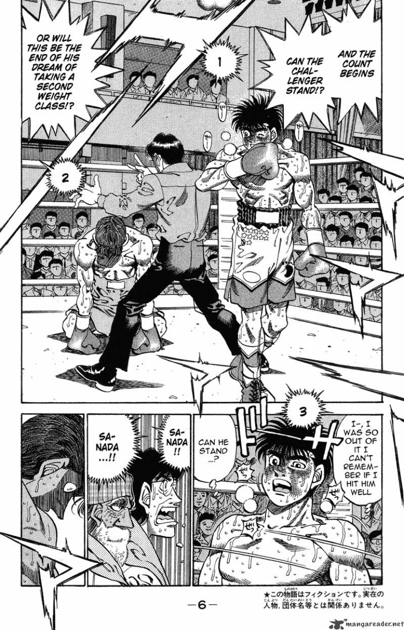 Hajime no Ippo Chapter 307 - Page 5