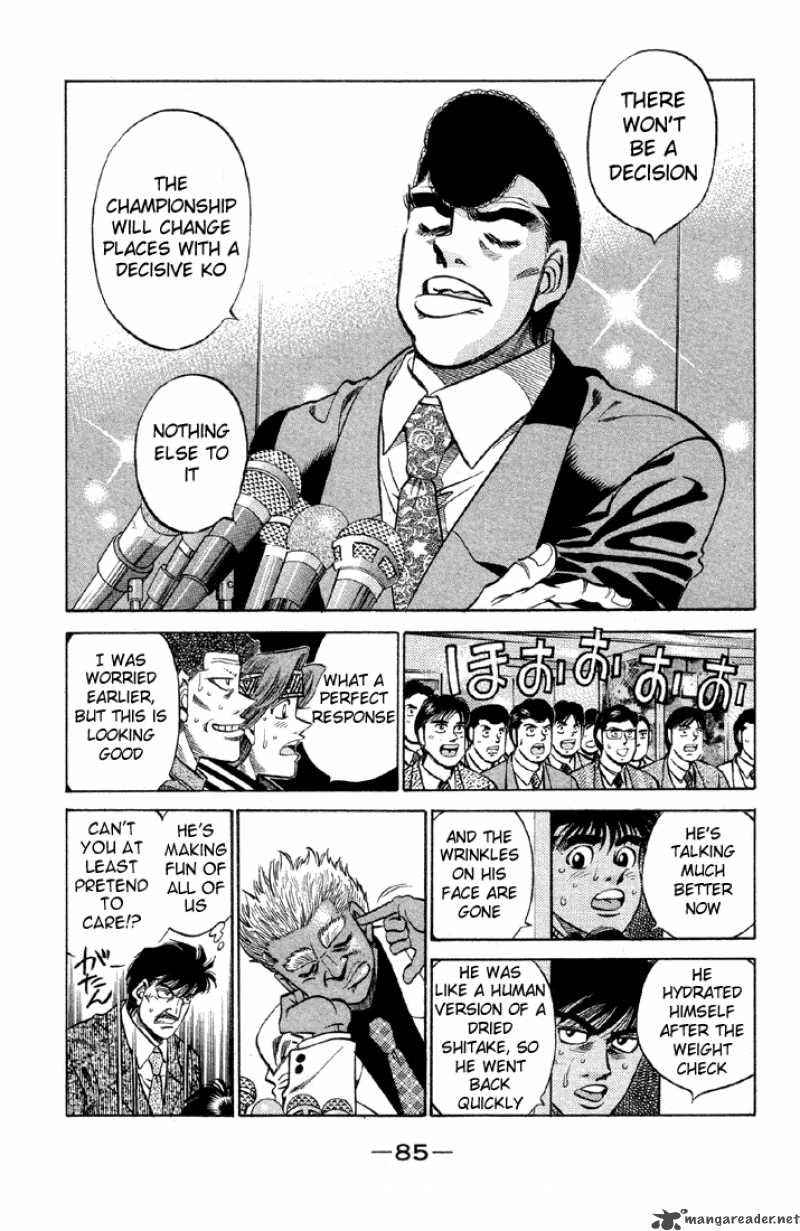 Hajime no Ippo Chapter 375 - Page 3