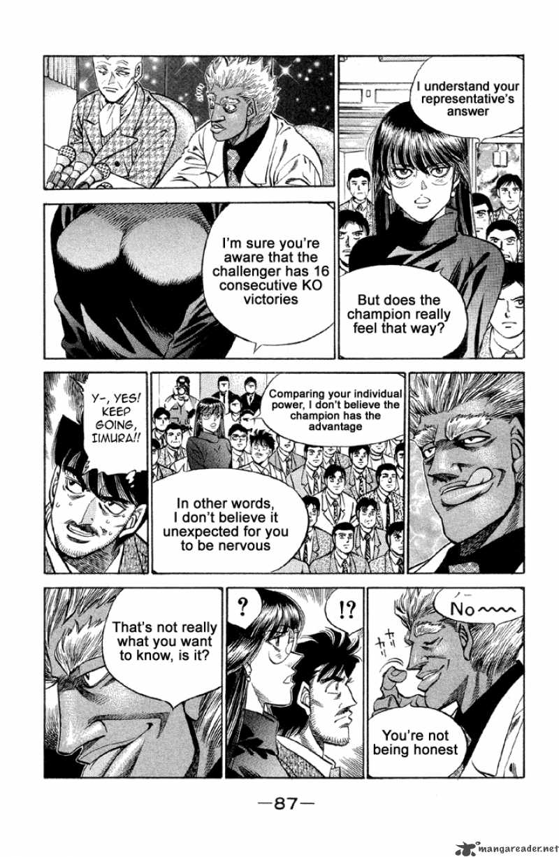 Hajime no Ippo Chapter 375 - Page 5