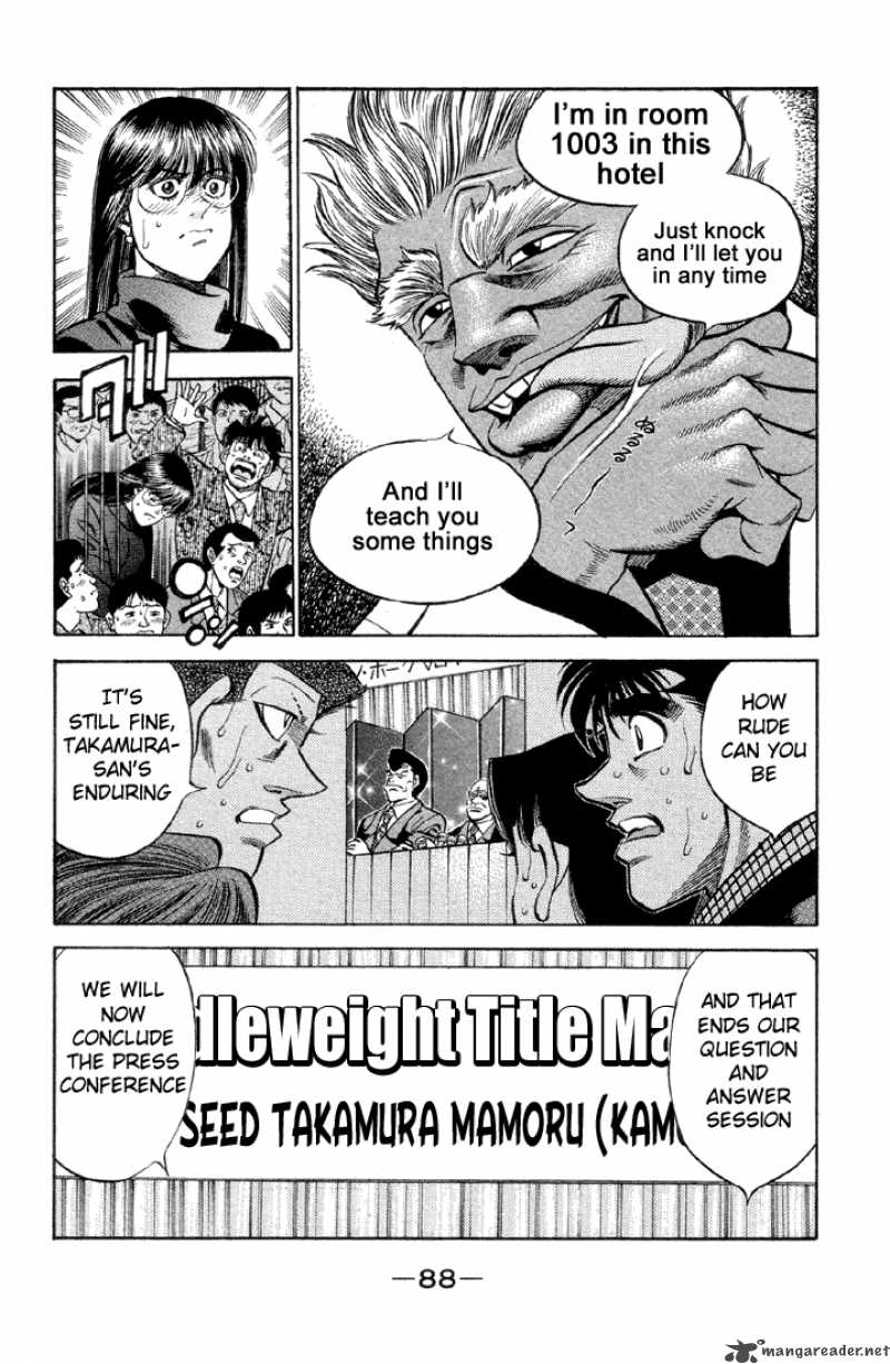 Hajime no Ippo Chapter 375 - Page 6