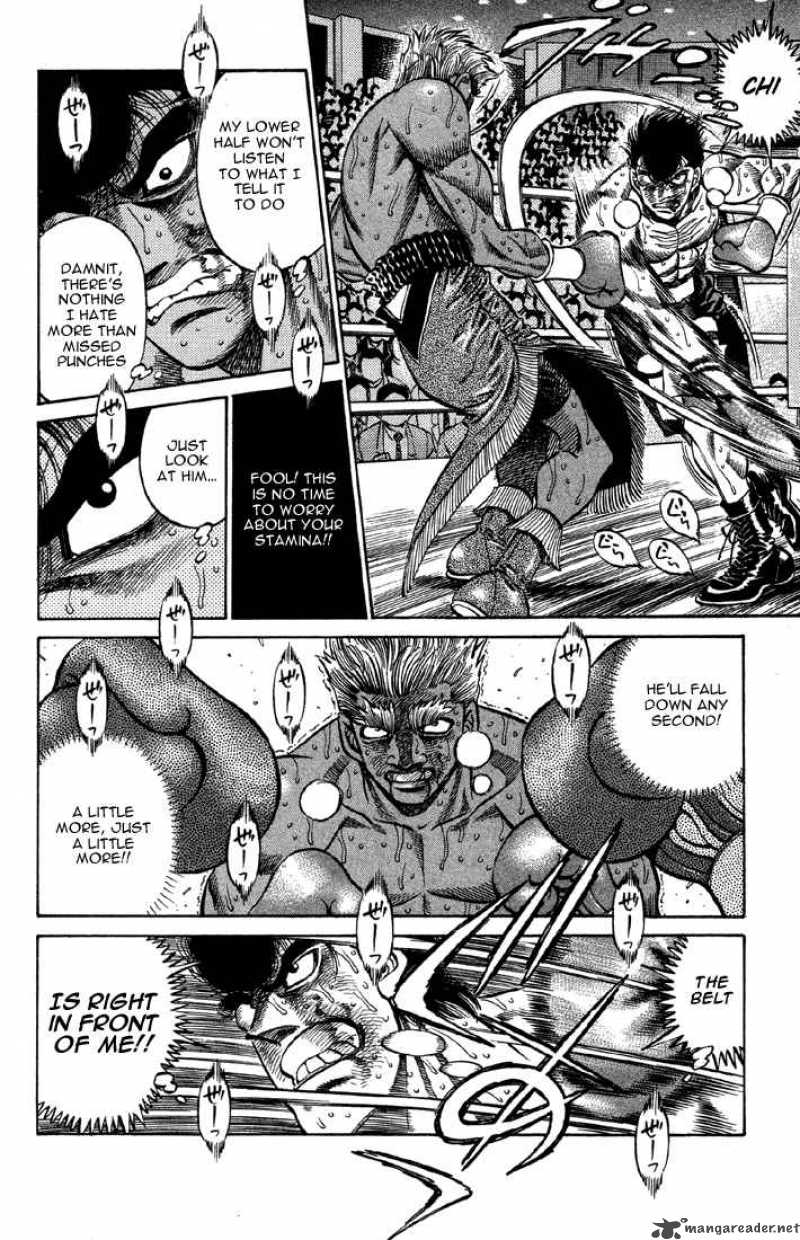Hajime no Ippo Chapter 395 - Page 8