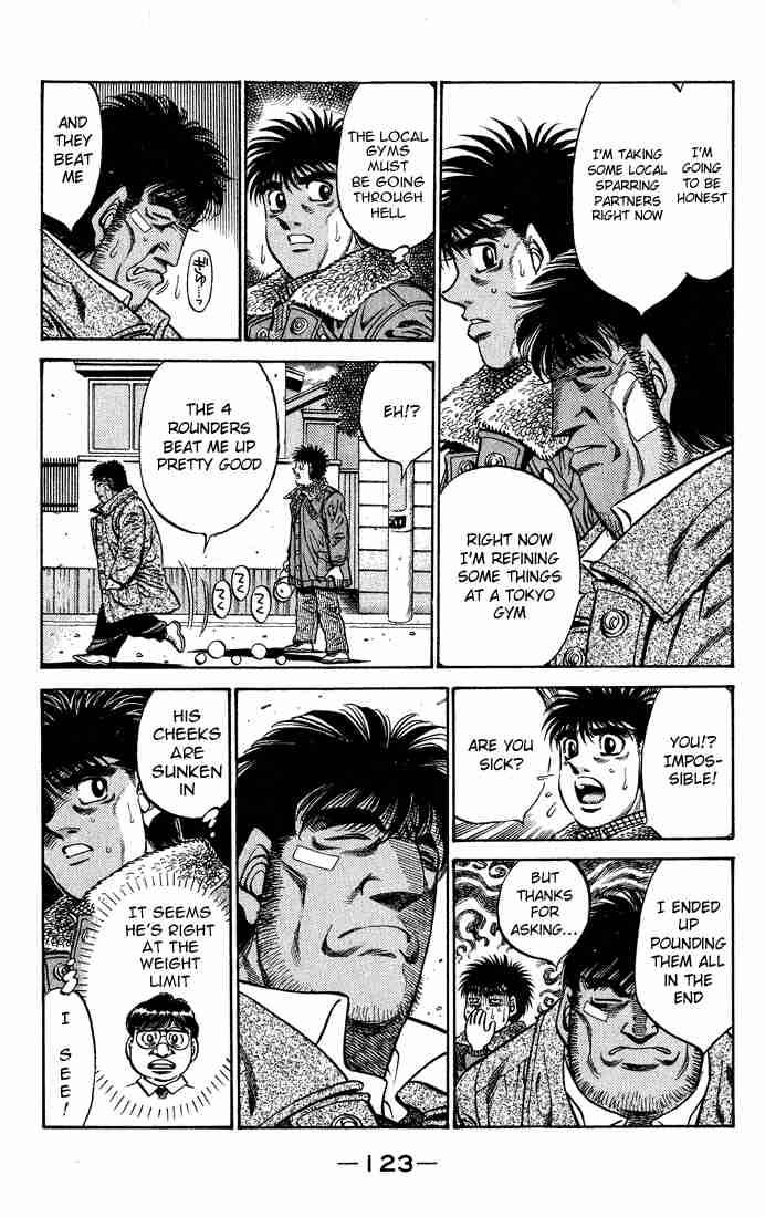 Hajime no Ippo Chapter 422 - Page 5